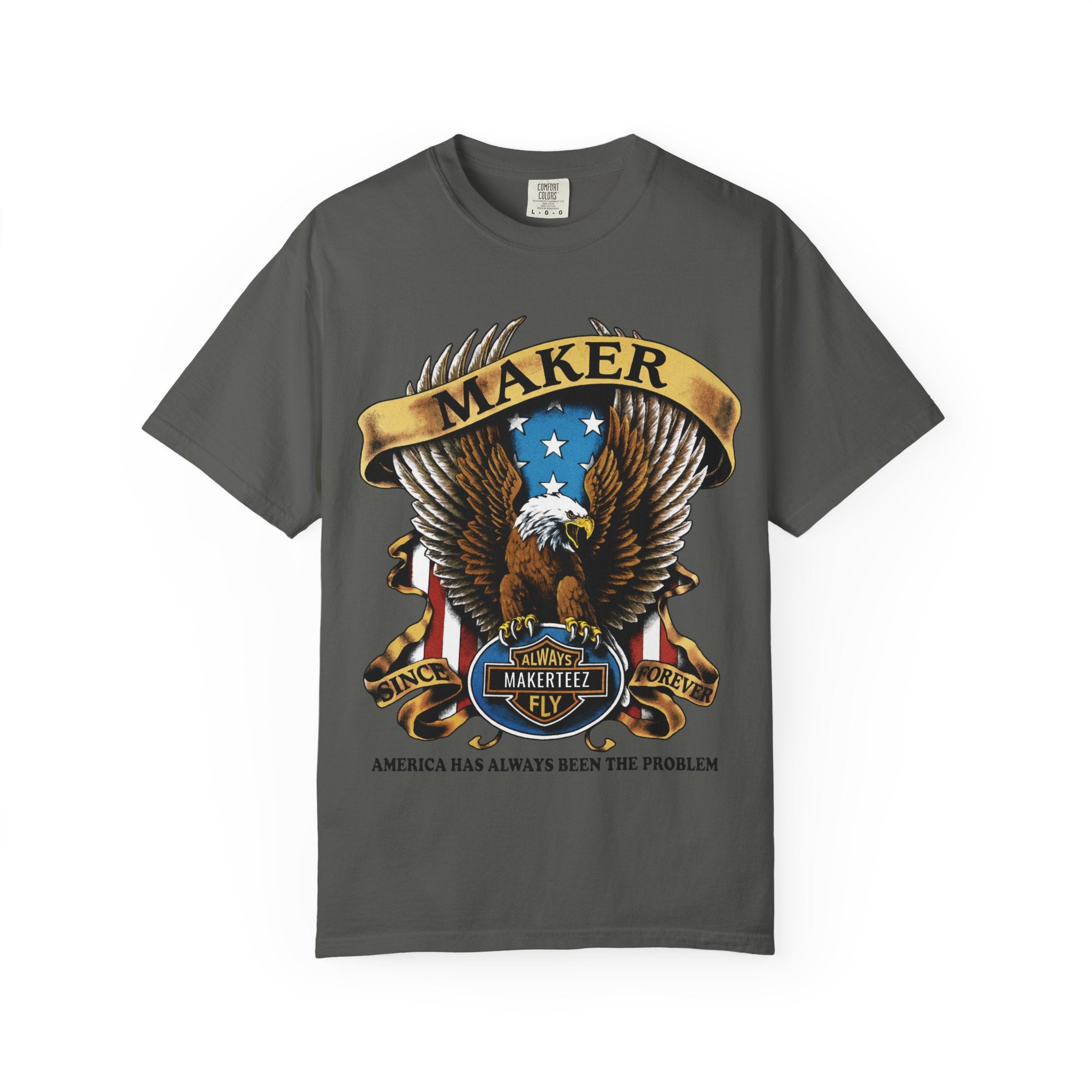 Maker "Merica Has A Problem" Vintage Tee