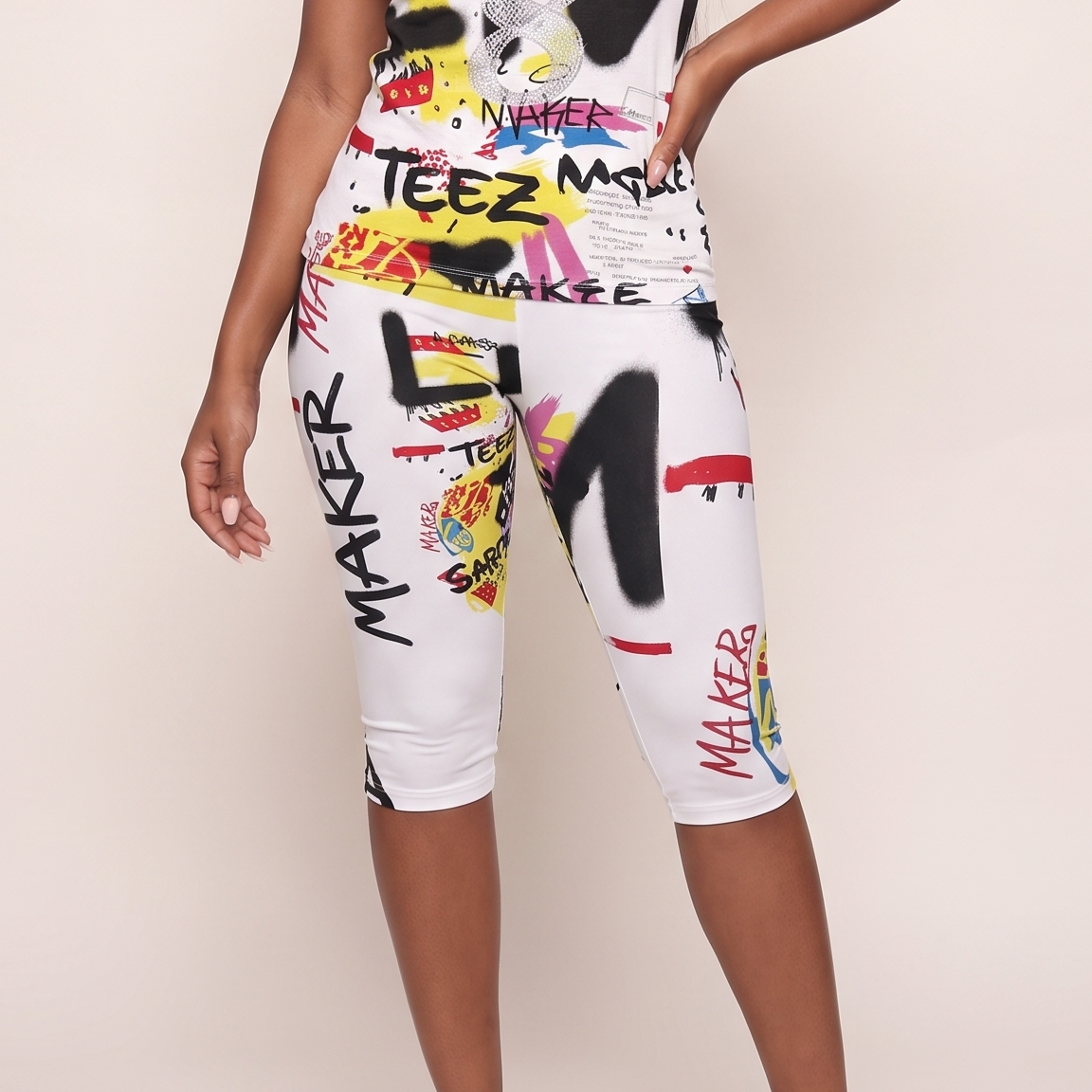 Maker Colorful Capris